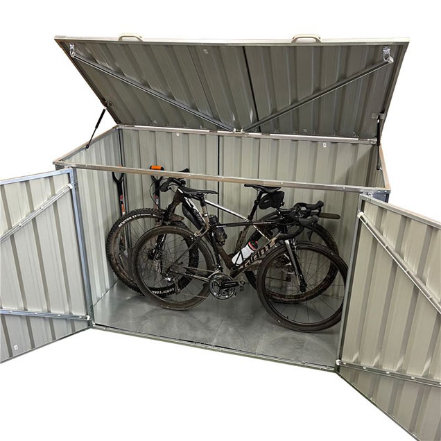 Order a Offering the best in security and space, our bike shed offers the perfect storage space for your garden equipment, bikes and so much more.